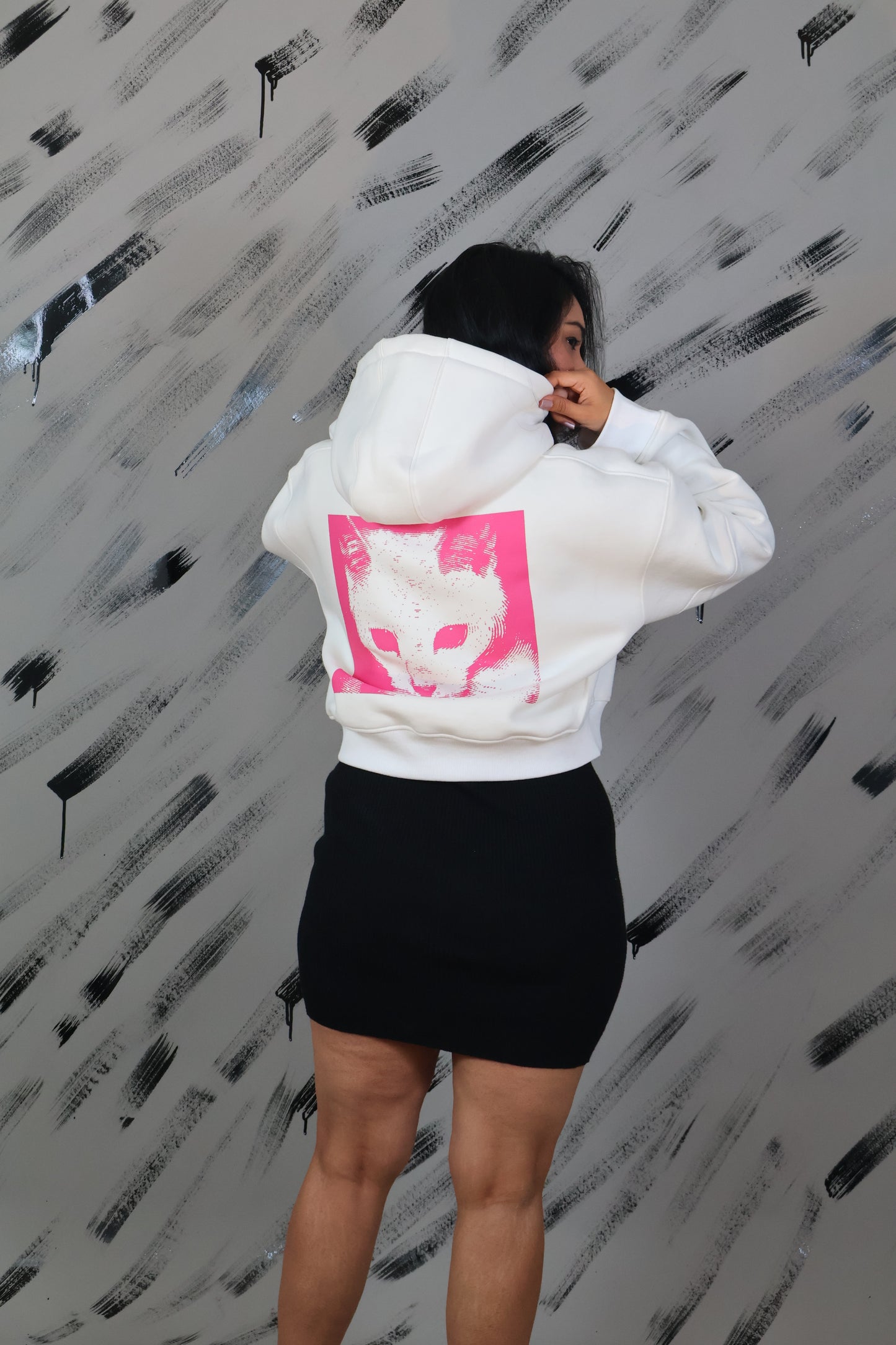 Catmom-hoodie-white-women