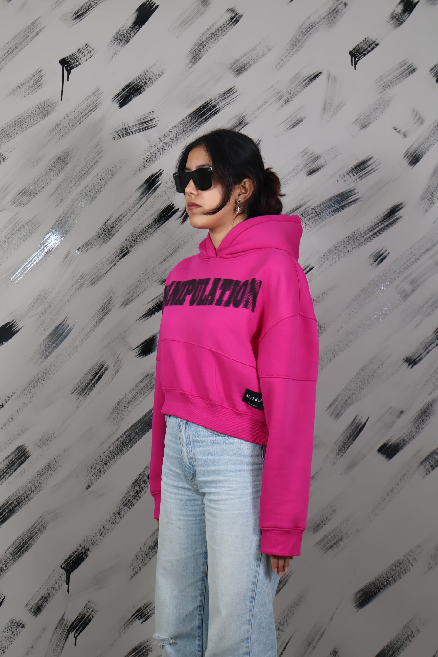 Manipulation-hoodie-pink-women