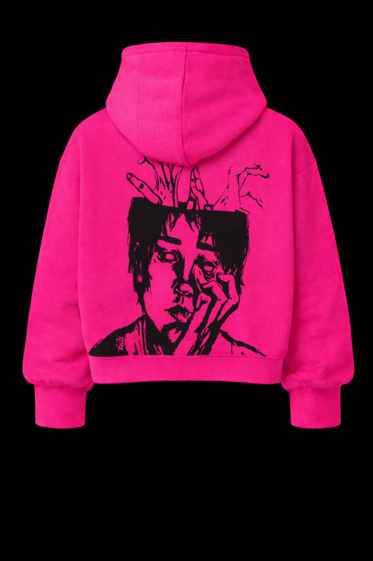 Manipulation-hoodie-pink-women