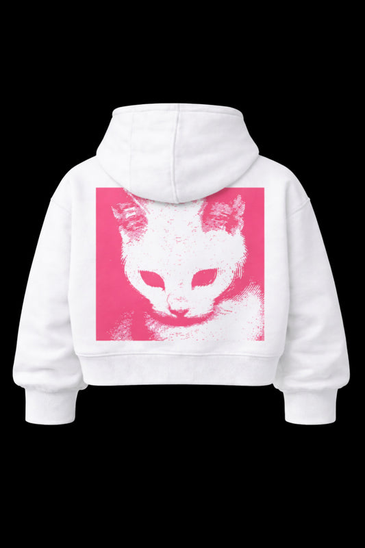 Catmom-hoodie-white-women