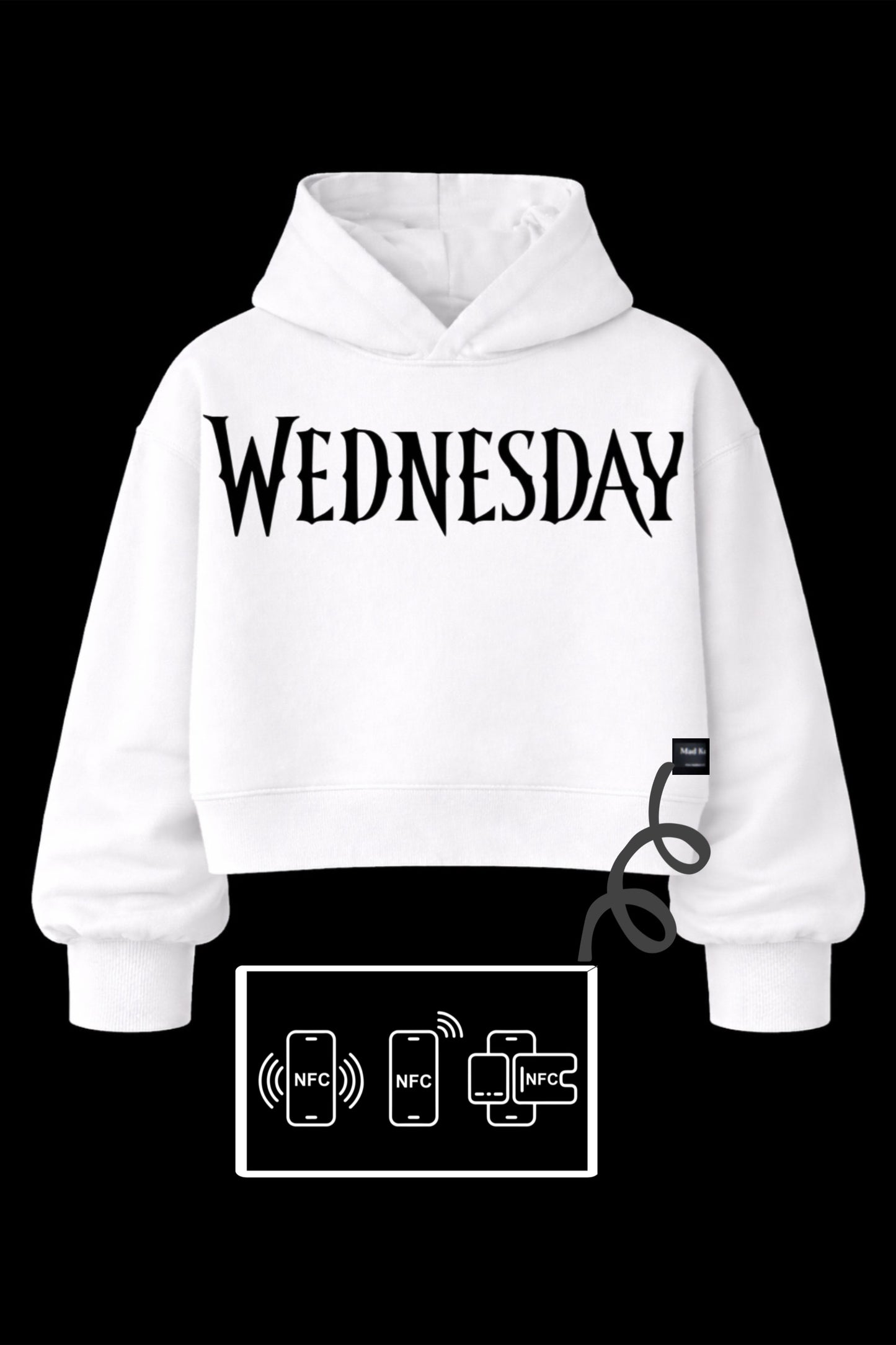 Wednesday-hoodie-white-women