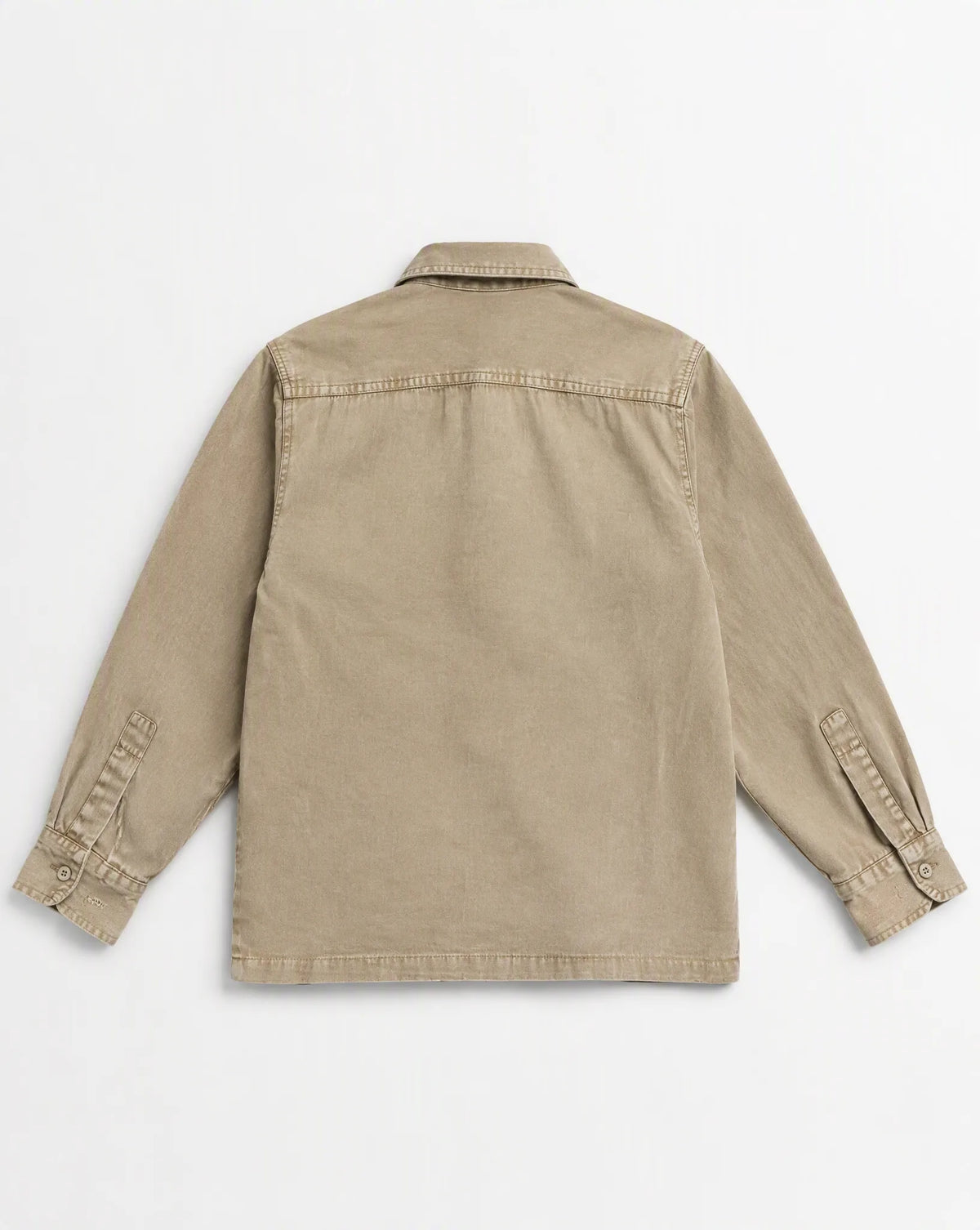 WASHED BEIGE UTILITY SHIRT