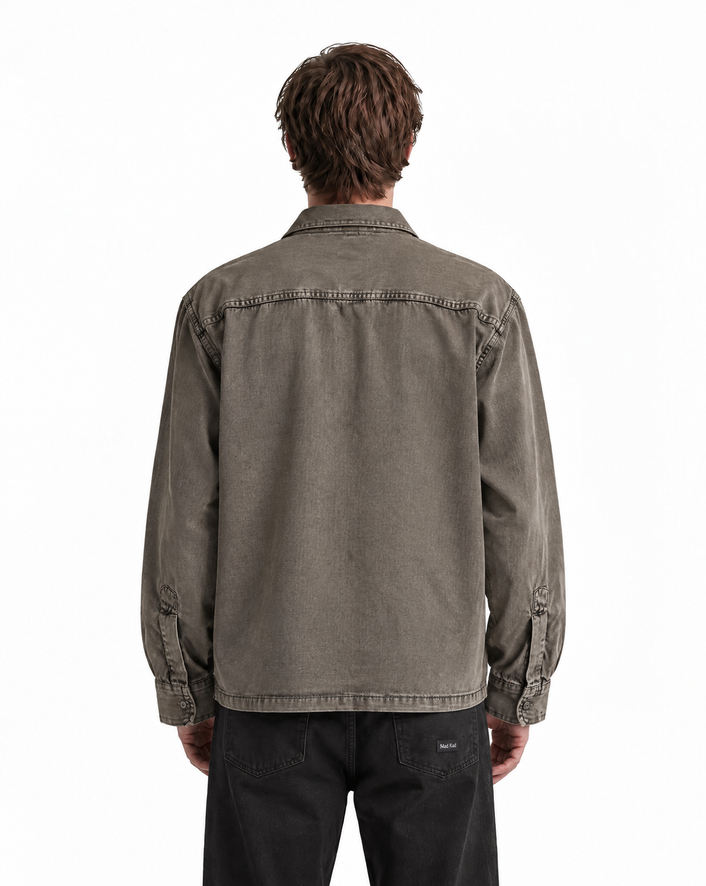 WASHED TAUPE  SHIRT