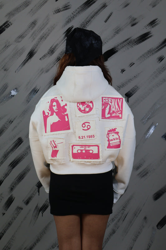 Lana-Del-Rey-pink-patch-hoodies-white