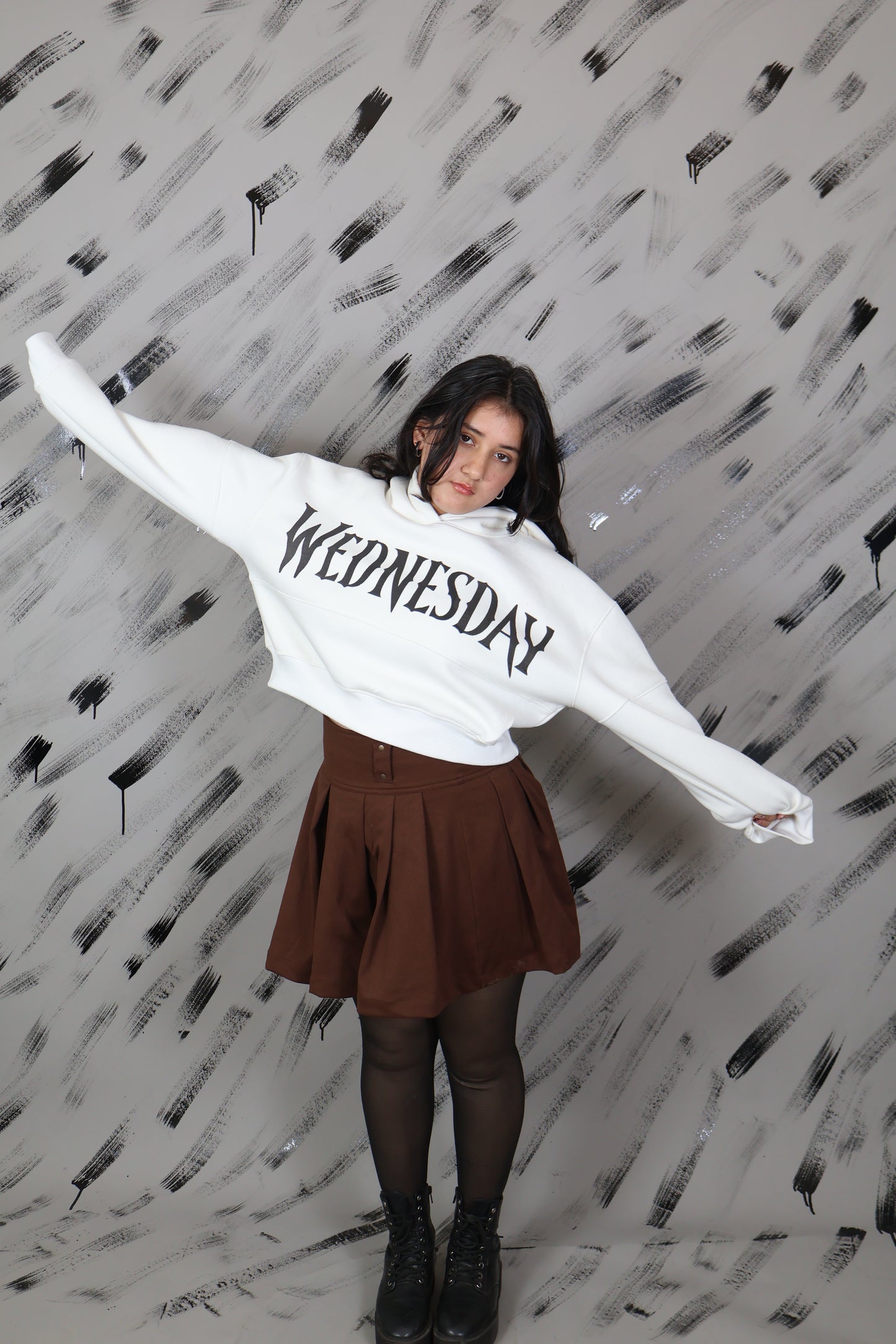 Wednesday-hoodie-white-women