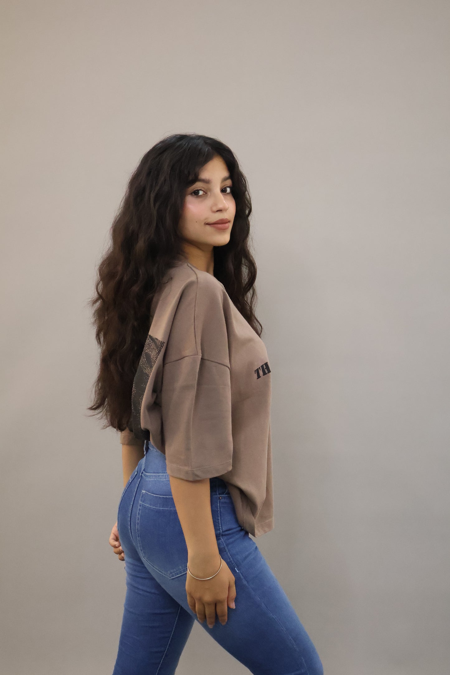 Mortal veins t-shirt brown unisexual