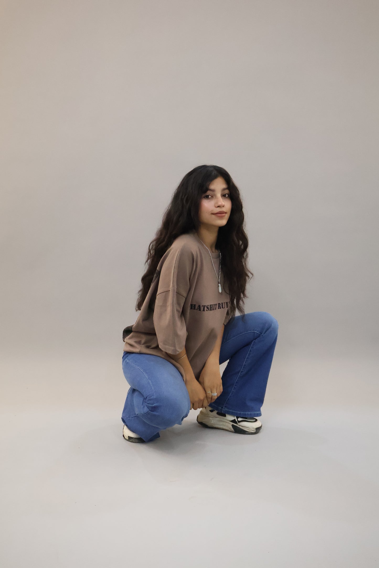 Mortal veins t-shirt brown unisexual