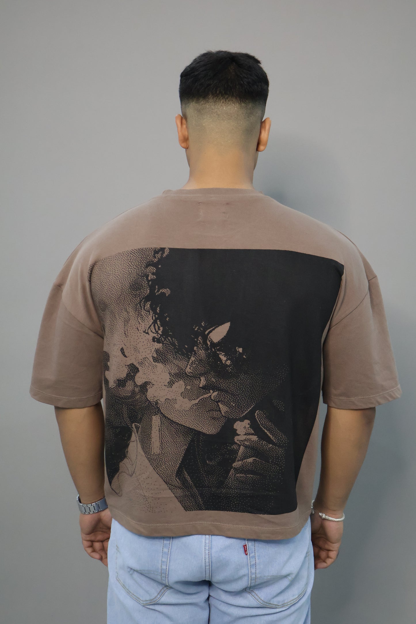 KAL PAR SAWAL HAI T-SHIRT BROWN