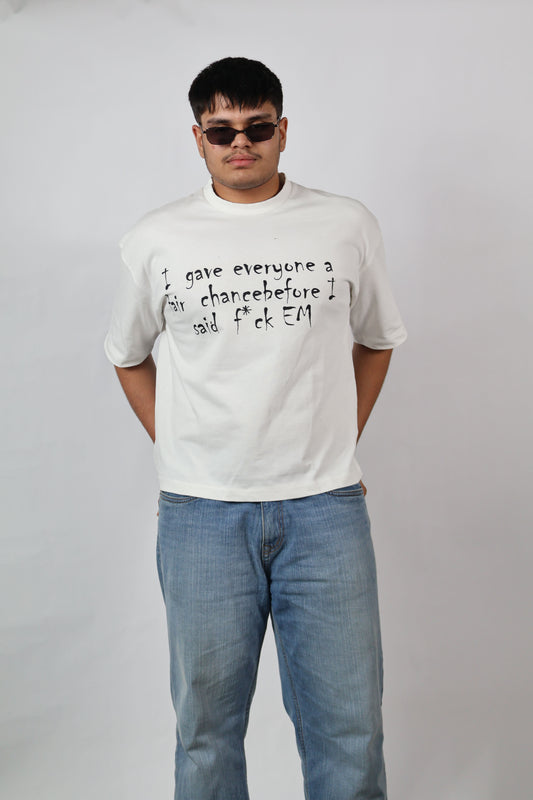 Arrested flow t-shirt unisexual