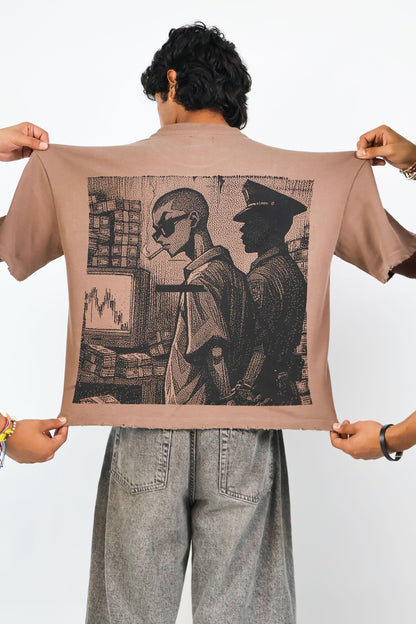 Arrested flow t-shirt unisexal