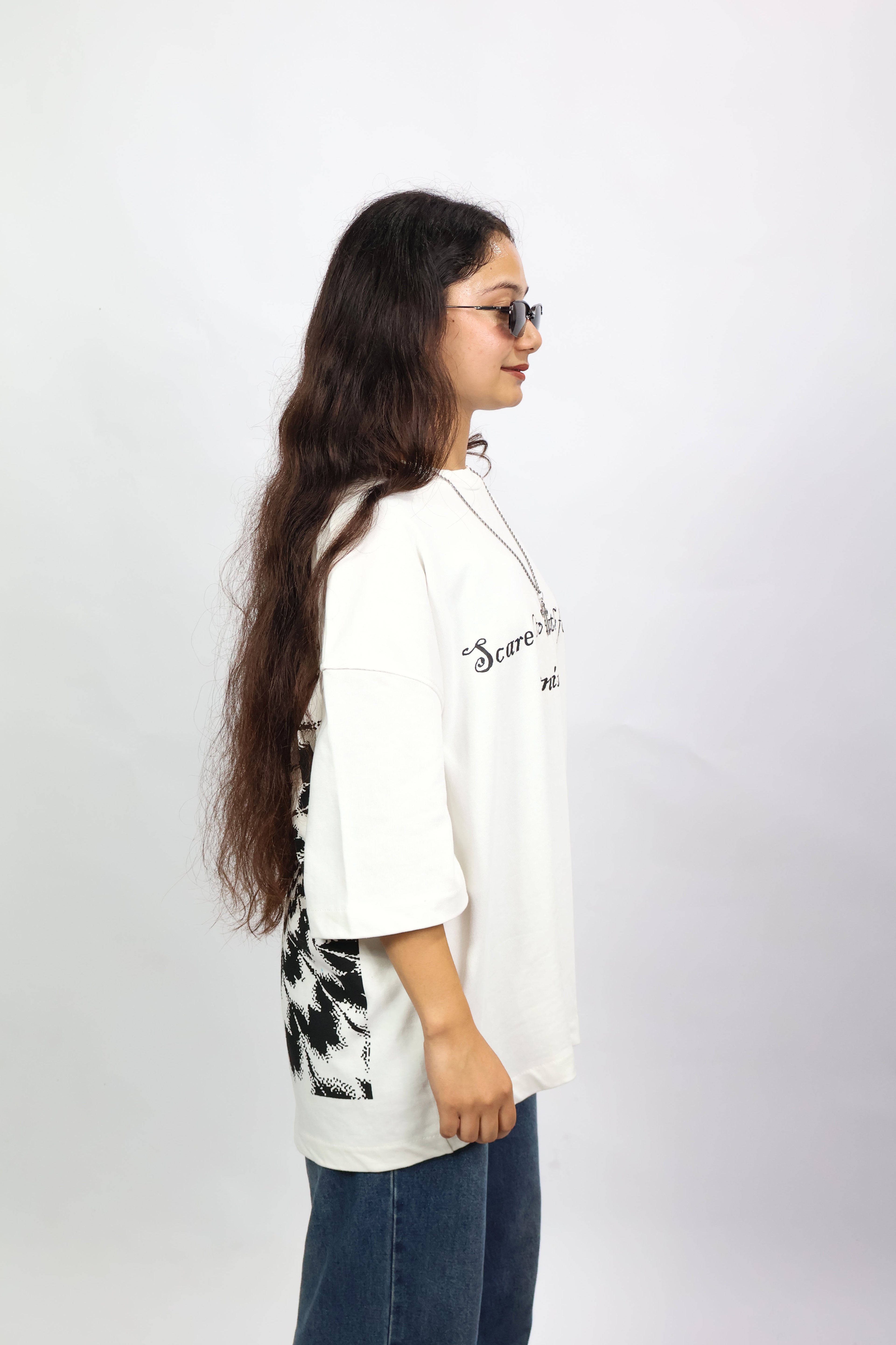 Illusion eye t-shirt unisexual