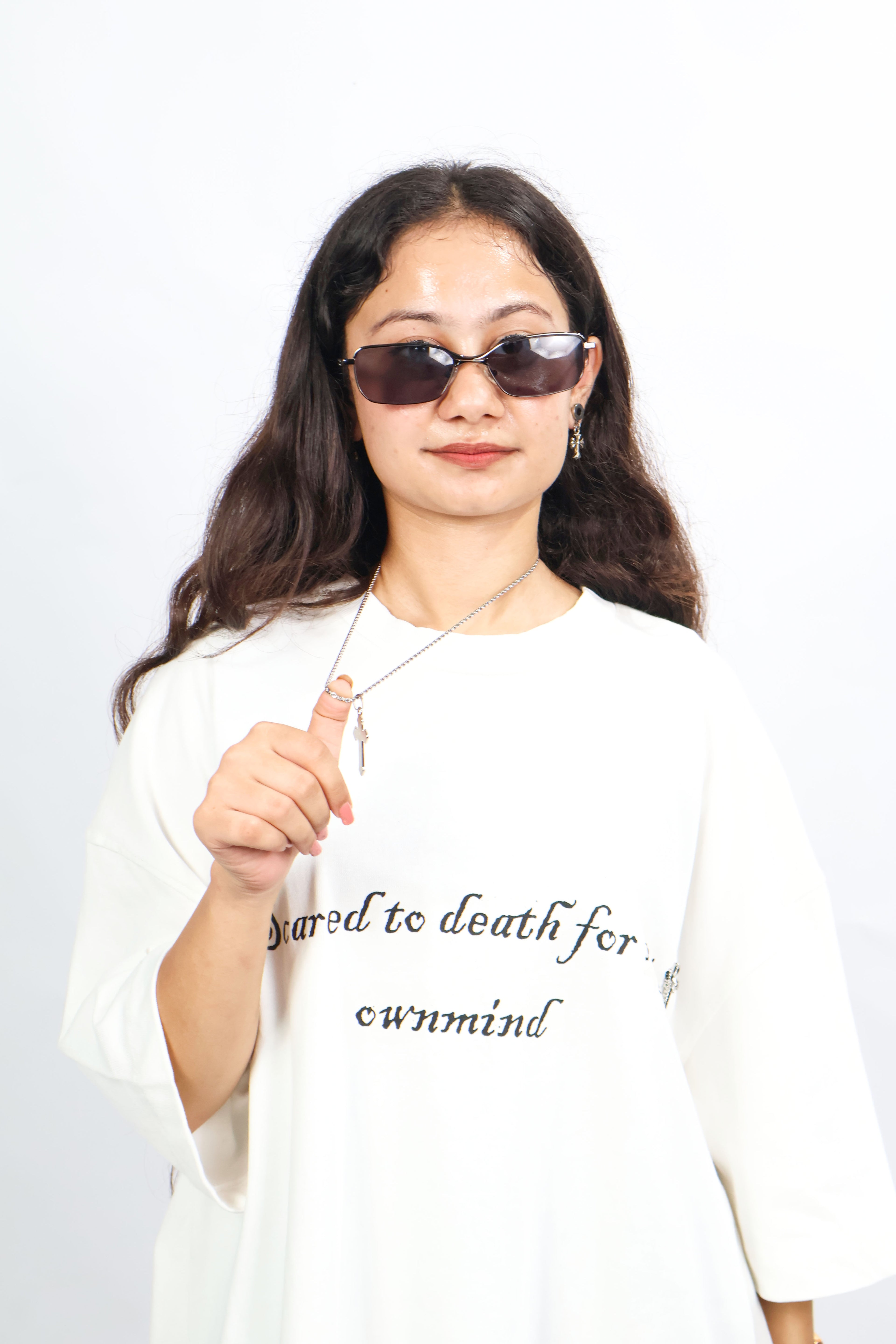 Illusion eye t-shirt unisexual