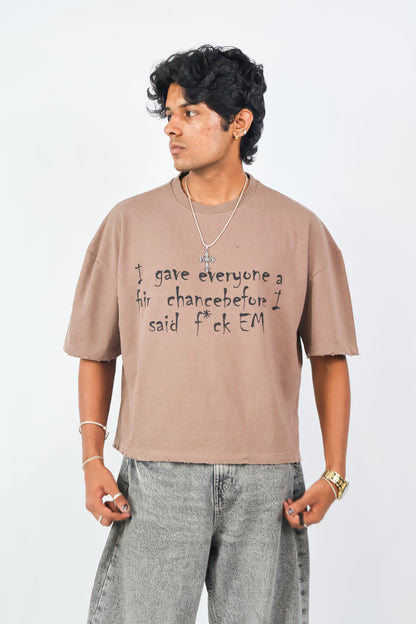 Arrested flow t-shirt unisexal