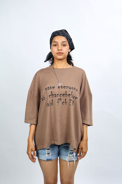 Arrested flow t-shirt unisexal