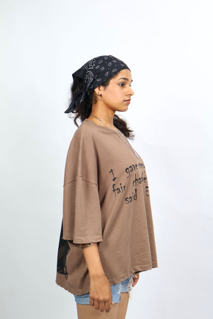 Arrested flow t-shirt unisexal