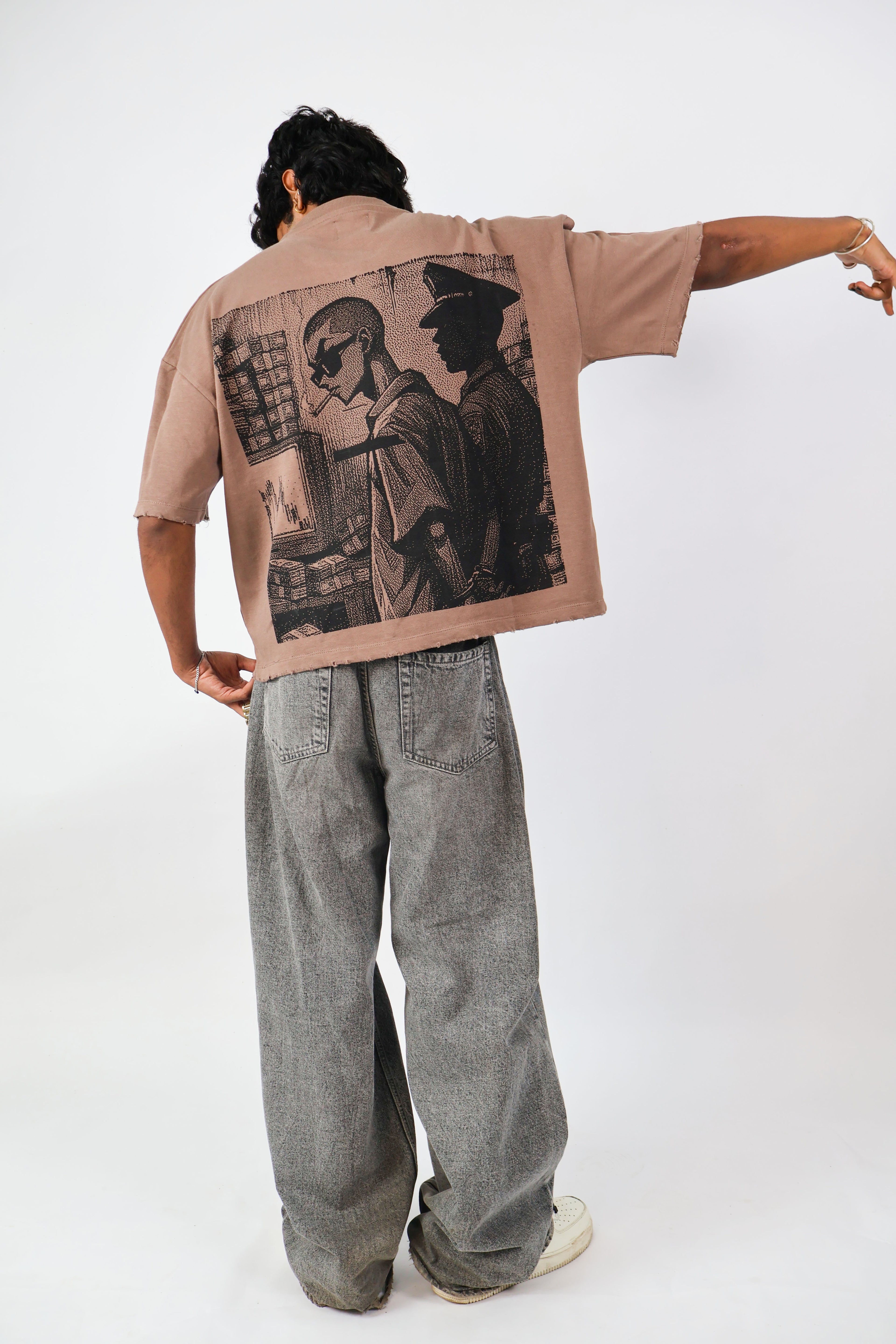 Arrested flow t-shirt unisexal