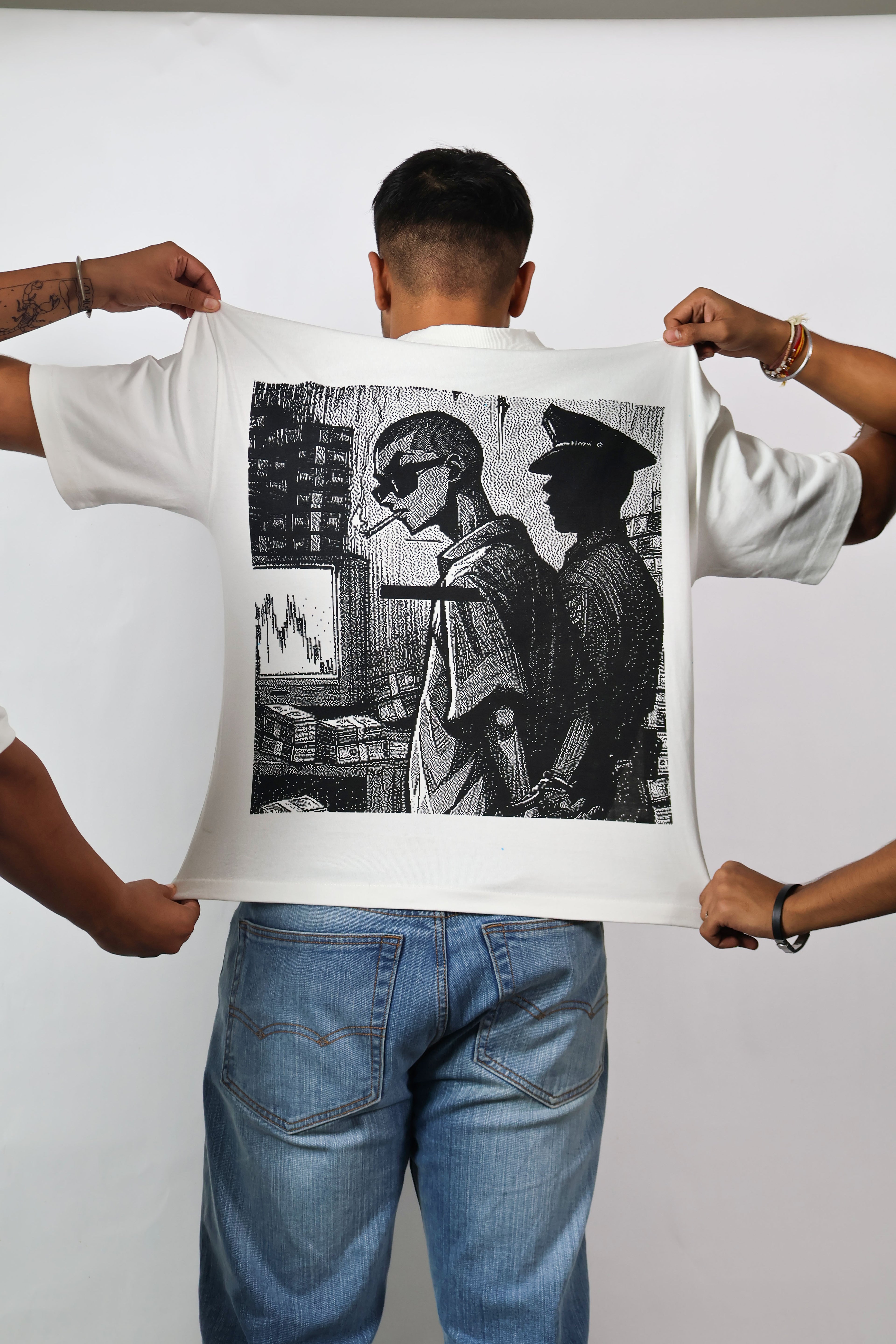 Arrested flow t-shirt unisexual