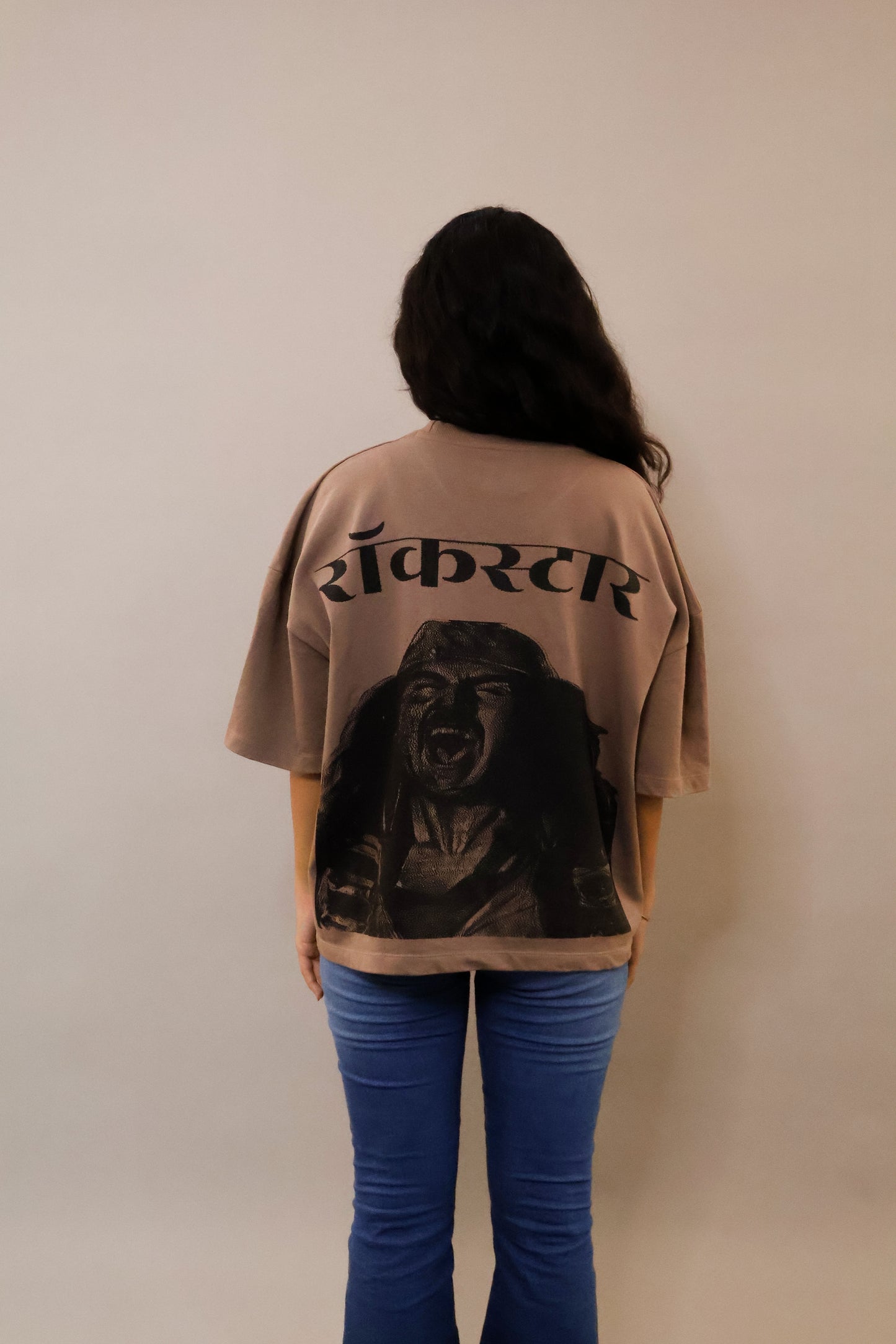 ROCKSTAR T-SHIRT BROWN