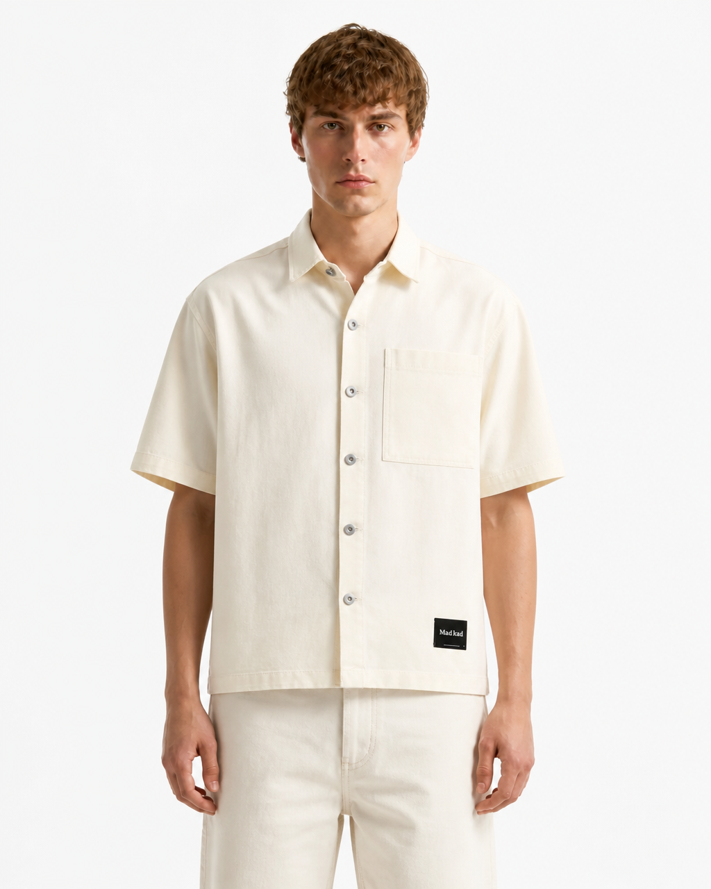 IVORY BOXY SHIRT