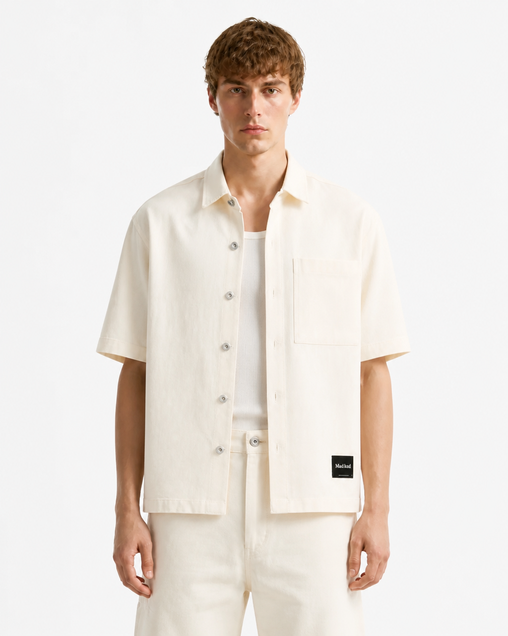 IVORY BOXY SHIRT
