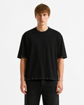 EYELET BLACK TEE