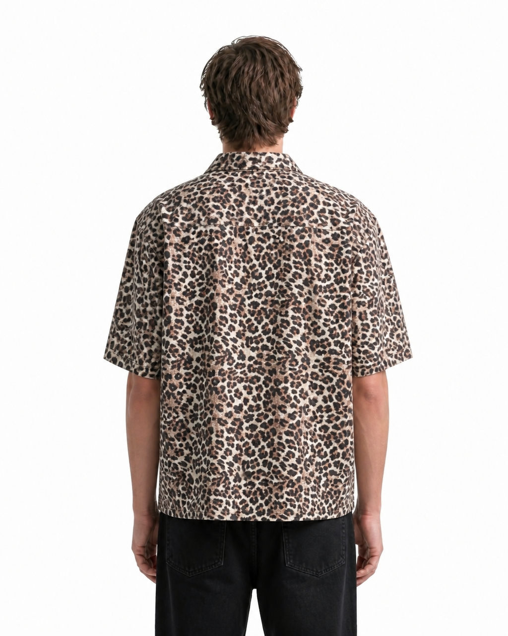 LEOPARD BOXY SHIRT