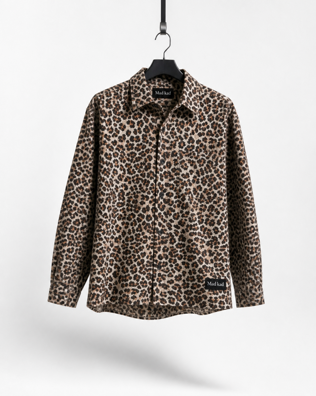 LEOPARD BOXY SHIRT
